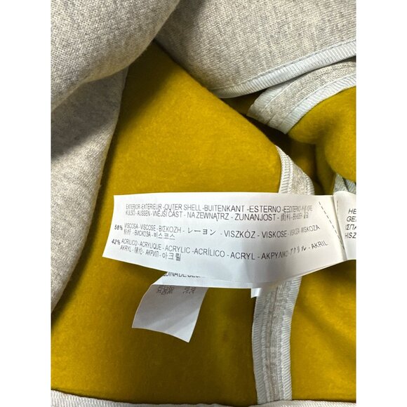 Zara Basic Womens Heather Gray Blazer Jacket With Pockets & Button Front Size M - Picture 10 of 14